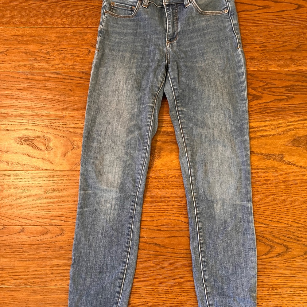 Pilcro and‎ the Letterpress Light Blue high rise Jeans